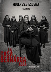 Cartel de la casa de Bernarda Alba